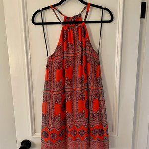 Red Shift Tank Dress *Lulus Size M